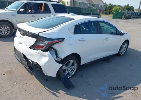 2018 Chevrolet Volt Lt из США, поврежденный, VIN 1G1RC6S57JU127387